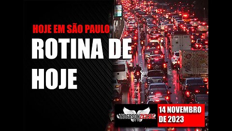 HOJE EM SÃO PAULO I Rotina que aconteceu hoje dia 14-12-2023#moto #saopaulo #brasil