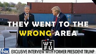 Trump on Biden's visit to the border: They went to the wrong area