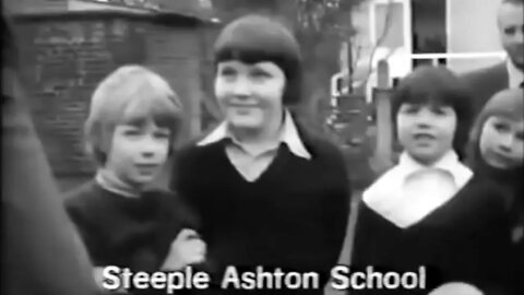 Children and headmaster talk about witnessing a UFO near a Steeple Ashton primary school, 1977 #uap