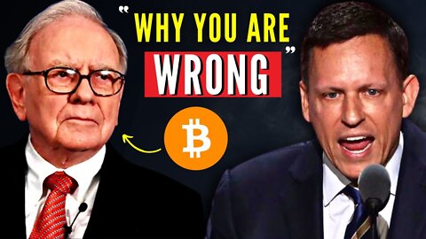 Peter Thiel DESTROYS Warren Buffet On Bitcoin - Why Bitcoin Can 100x From Here (2022)