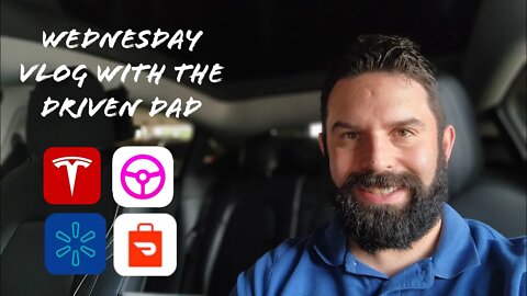 Another $200 Day Driving A Tesla Model Y With Lyft DoorDash And Walmart Spark 5/18/2022 Vlog