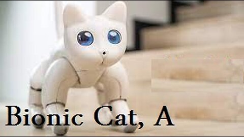Bionic Cat, A Home Robot - MarsCat