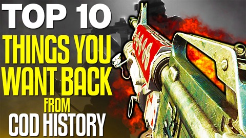 Top 10 "Things That Should Be Brought Back" from COD HISTORY (Top 10 - Top Ten) Call of Duty