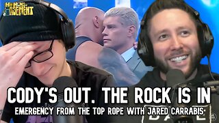 THE ROCK WON'T LET CODY RHODES FINISH HIS STORY | FROM THE TOP ROPE WITH JARED CARRABIS