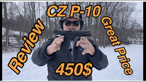 CZ P-10 Unboxing, First Shots Review + how to Field Strip #America #Freedom #ForYouPage
