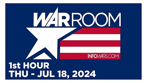 WAR ROOM [1 of 3] Thursday 7/18/24 • COVER-UP DAY 6, News, Reports & Analysis • Infowars
