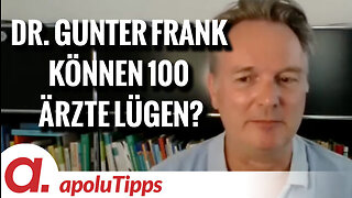 Interview mit Dr. Gunter Frank – "Können 100 Ärzte lügen?"