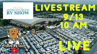 LIVESTREAM! 2022 HERSHEY RV SHOW INDUSTRY DAY 9/13 10AM LIVE WITH RYAN WAGNER