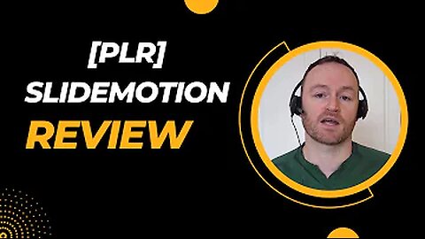 [PLR] SlideMotion Review + (Bonus Worth $997)