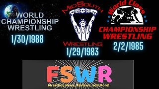 Classic Wrestling: NWA WCW 1/30/88, Mid-South Wrestling 1/29/83, WCCW 2/2/85 Recap/Review/Results