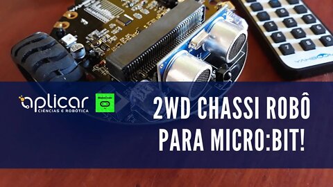 Robô 2WD para Micro:bit Fácil de Montar e Usar @Yahboom Technology