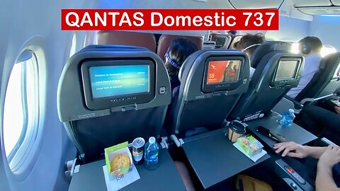 QANTAS 737 ECONOMY Class in 2022 (Adelaide to Sydney)