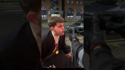 Drunk Lad Blows Into A Walkie Talkie Thinking Its A Breathalyzer
