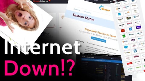 Internet Outage!!! Steam, Playstation Network, AWS, AirBNB, etc... all affected!