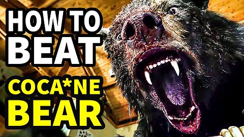 How To Beat The CRAZY BEAR In "Coca*ne Bear"