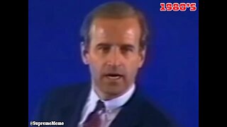 Five Decades Of Joe Biden In One Minute- 1980’s-2023