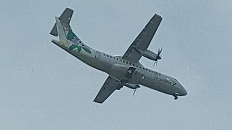 ATR 42-500 F-OIXE on provenance de Cayenne à Fortaleza