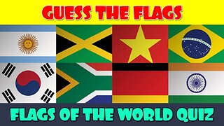 50 Countries Guess the Flag Quiz