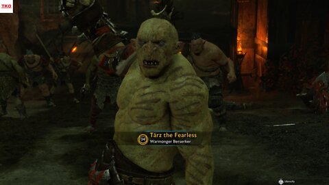 Middle-Earth Shadow of War: Nagshul Outpost Captain "Fearless" takedown mission. LOTR