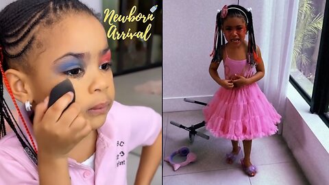 Yung Miami Lets Daughter Summer Apply Her Own Makeup & Things Go Left! 💄