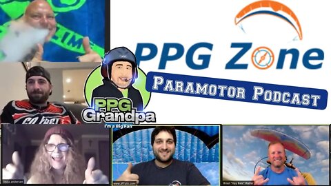 AUDIO E46 JT Wardle on PPG Zone PPG Grandpas Paramotor Podcast and ParaTalk