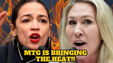 AOC Throws Hysterical Fit and MTG Responds with Pure 🔥🔥🔥