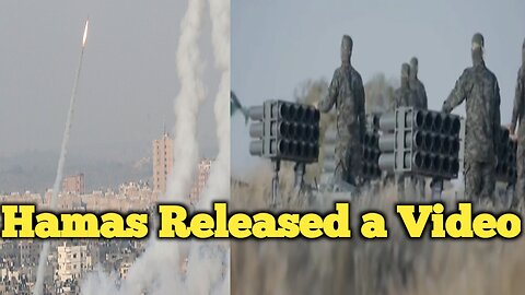 Hamas released a video of rocket fire at Israel | Gaza Rocket Attacks on Israel | News Updates