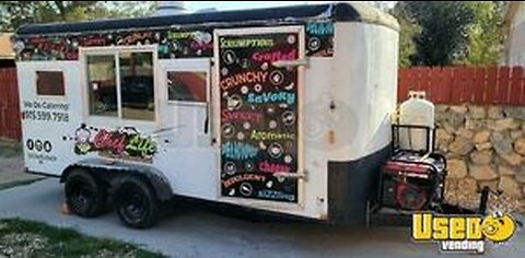 2011 7' x 16' Kitchen Food Trailer | Food Concession Trailer for Sale in Texas