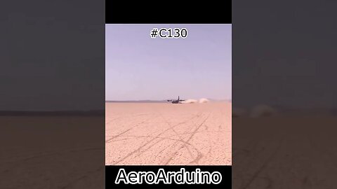 Watch Amazing C130 Hercules Land In Sands #Aviation #Fly #AeroArduino