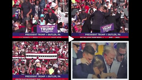 WATCH: Full Video of Assassination Attempt on President Trump at Rally in Butler, PA - 7/13/24