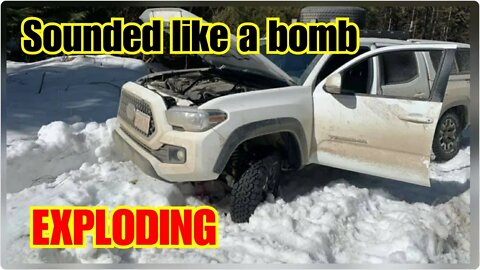 Extreme Off-road Recovery Toyota Tacoma is dead | Dodge Power Wagon to the rescue
