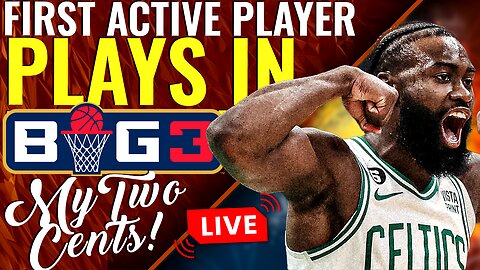 My Two Cents On: 1st Active NBA Player to BIG3 League It! | Charleston White Fight!