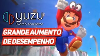 GRANDE AUMENTO DE DESEMPENHO NO YUZU! NOVO BUFFER CACHE