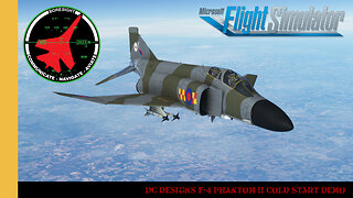 DC Designs F-4 Phantom II Package Cold Start Demo | MSFS | Microsoft Flight Simulator