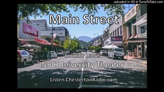 Main Street - Sinclair Lewis - NBC University Theater