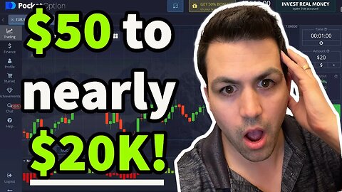 Turn $50 Into $20,000+ In 1 Month With Simple Trading Strategy!