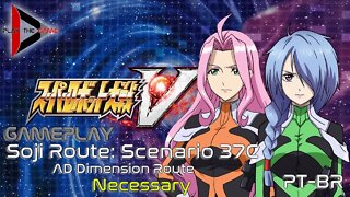 Super Robot Wars V: Stage 37C: Necessary (AD Route) (Souji Route)[PT-BR][Gameplay]