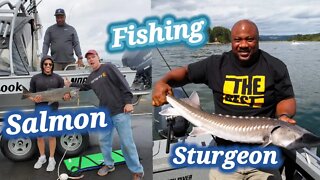 Salmon and Sturgeon Fishing Buoy 10 Oregon