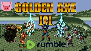 Golden Axe III - Sega Genesis