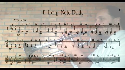 Max Schlossberg Long Notes Drills for Trumpet 001 - 2022 Video Review