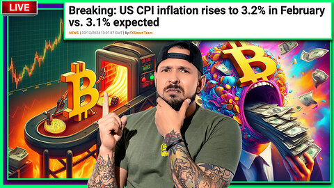 BREAKING NEWS BITCOIN SUPER CYCLE IS CONFIRMED | US CPI INFLATION IS BACK ON THE RISE