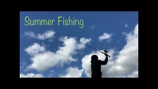 Summer Fishing Quebec Lake