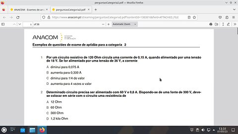 Preparação para o exame de rádio-amador de categoria 2 - Parte 1