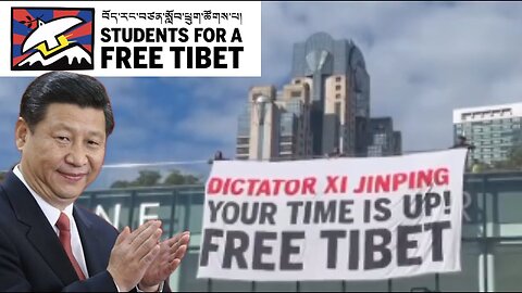 Dictator Xi Jingping - Your Time Is Up - Free Tibet. US Protests Await His Arrival 11-11-2023