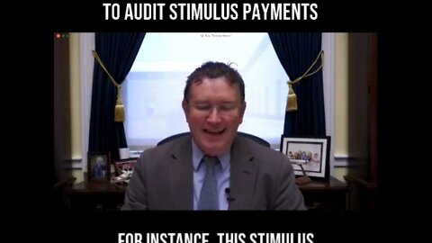 Congressman Massie On Need to Audit Stimulus Payments