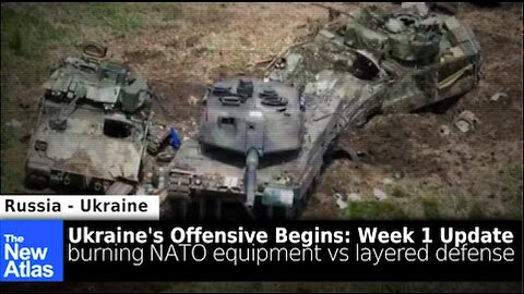 Ukraine's Offensive Begins: Burning NATO Equipment vs. Layered Russian Defenses - TheNewAtlas