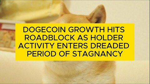 Dogecoin Growth Stalled: Holder Activity Enters Stagnant Phase