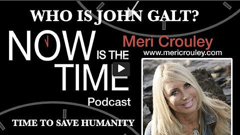 MERI CROULEY HOST THE MOST SIGNIFICANT INTERVIEW OF HER CAREER. ANGELS DO EXIST. THX John Galt