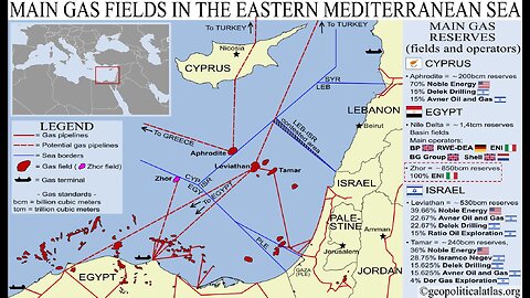 Dynamiques géopolitiques Guerres pétrolières et gazières en Méditerranée orientale