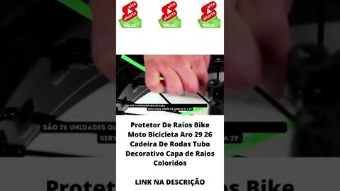 Protetor De Raios Bike Moto Bicicleta Aro 29 26 Cadeira De Rodas Tubo Decorativo #shorts